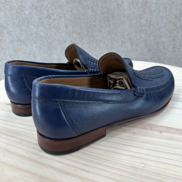 Florsheim Beaufort Weave Leather Loafers 11D Mens Slip On Dress Shoes Moc Toe‎ main image 11